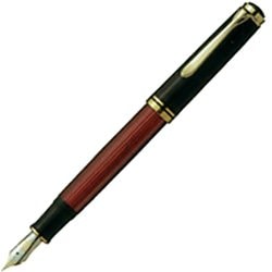 スーベレーン M400 レッドストライプ 万年筆 M(中字)