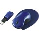 USB・PS/2接続 省電力光学式ワイヤレスマウス ザ・フィットマウス(手の匠) ダークブルー EAM-UDW11B