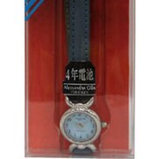 皮　レッド クオーツ メンズ EM1980 AO