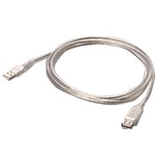 USBケーブル 延長用 スケルトンホワイト 3m AU230EWH