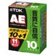 AE-10X11G  ノーマルポジション 10分 11本