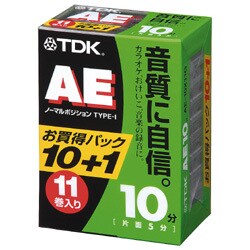 AE-10X11G  ノーマルポジション 10分 11本