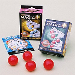 U120X M＋1 シカゴの四つ玉(赤) [マジック用グッズ]