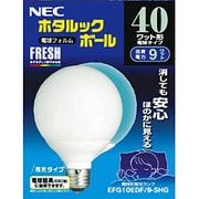 電球形蛍光灯 EFG10EDF/9-SHG ホタルックボール G形・E26口金(フレッシュ色) 40W電球タイプ