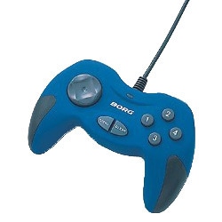 連射機能付き 8ボタン USBゲームパッド JOP-U239BL