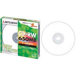 SW74QPW5 [CD-RW 650MB 4倍速対応 5枚 インクジェットプリンター対応]