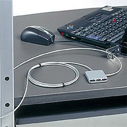 セキュリティロック ダイヤルロック式 シルバー SL-010