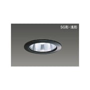 軒下用ダウンライト SG形・浅形 ミニクリプトン60W ブラック ID-7387SR(K)