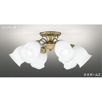 シャンデリア 電球形蛍光灯15W×6 BFC60003ZEN
