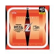 角形スリム管蛍光灯 ネオスリムZスクエア 3波長形電球色 40形 FHG40EL
