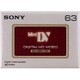63分MiniDVカセット DVM63HD