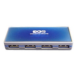 USB2.0 4ポートHUB ブルー UH-284BL