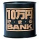 10万円貯まる ブリキBANK ブラック [貯金箱]