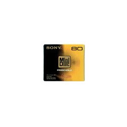 MDW80PRB [80分 ミニディスク 1枚]プリズムゴールド MDW80PRB