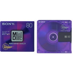 MDW80CRAV （バイオレット） [ミニディスク 80分 1枚] MDW80CRAV （バイオレット）