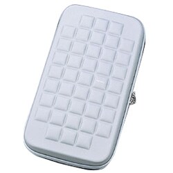 CD/DVDセミハードケース 72枚収納 シルバー CD-071-72SL