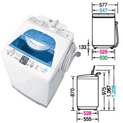 最新のデザイン 日立 - ヨドバシ.com HITACHI NW-6EY-W 簡易乾燥機能付き洗濯機 洗濯機