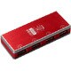 USB2.0 4ポートHUB アルミレッド HBHA4RD