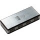 USB2.0 4ポートHUB アルミシルバー HBHA4SV