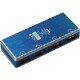 USB2.0 4ポートHUB アルミブルー HBHA4BL