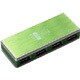 USB2.0 4ポートHUB アルミグリーン HBHA4GN