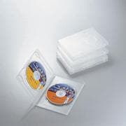 DVDトールケース 2枚収納 クリア 5枚セット CCD-DVD05CR
