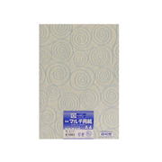 渦巻入レース紙(のり付) UL-A4-5-B 渦巻入レース紙(のり付) ミズイロ