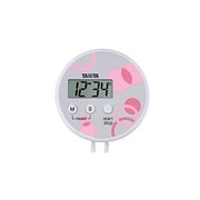 タイマー ピンク デジタルタイマー100分計(マグネット付) TD-381-PK