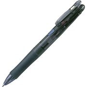 多色ボールペン クリップ-オンG 2C 0.7mm ノック式 2色(黒・赤) 本体色:黒 スマートノック解除機構 バインダークリップ採用 B2A3-BK