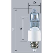 白熱電球 ハロゲンランプ EZ10口金 12V 50W J12V50W-EZS/M