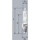白熱電球 ハロゲンランプ E11口金 110V 500W クリア JD110V425WNE ハロスター