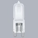 白熱電球 ハロゲンランプ G9口金 110V 25W フロスト JD110V25WFG9P