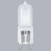 白熱電球 ハロゲンランプ G9口金 110V 25W フロスト JD110V25WFG9P