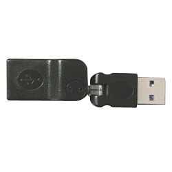 USB方向転換くるくるアダプタ GH-USBKU
