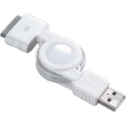 巻き取り式USBケーブルiPod/iPod mini用 0.8m USB-IRL08