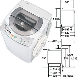 ヨドバシ.com - シャープ SHARP ES-FG84V-S [全自動洗濯機 8.0kg] 通販【全品無料配達】
