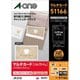 マルチカード 各種プリンタ兼用タイプ 白無地 A4判 10面 キャッシュカードサイズ 100シート 51166
