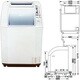 ドラム式洗濯乾燥機 TW-80TB-W