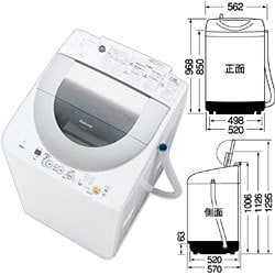 大特価市 ヨドバシ.com - パナソニック ナショナル 乾燥機能付洗濯機 5.0 洗濯機