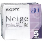 80分 ミニディスク 5枚組 Neige 5MDW80NED