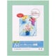 DigioカラーVカットマット台紙 A4サイズ グリーン DGVM-A4-G