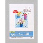DigioカラーVカットマット台紙 A4サイズ グレー DGVM-A4-N