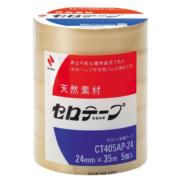 セロテープ 24mm×35m　大巻 巻芯径76mm 5P CT405AP-24