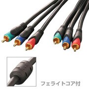 コンポーネントケーブル　ピン×3：ピン×3 3ｍ DVC030