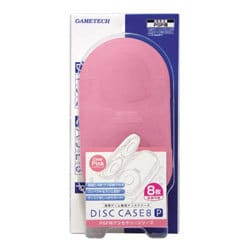 ディスクケース8P クリアピンク [PSP-1000/2000用]