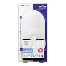 ディスクケース8P クリア [PSP-1000/2000用]
