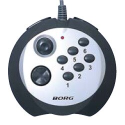 8ボタン USBジョイパッド ブラック JOP-U240BK
