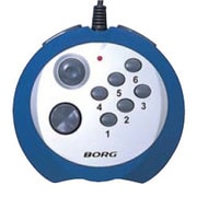8ボタン USBジョイパッド ブルー JOP-U240BL