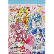 デリシャスパーティプリキュア B7シール付きメモ