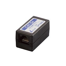 カテゴリ5e対応 LANアダプタ延長用 ブラック LPT5ERJ